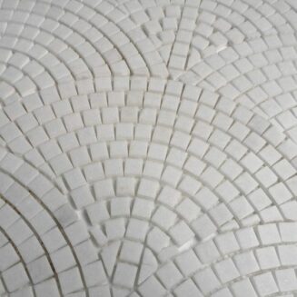 Nero Classico Penny Round 3/4″ Marble Mosaic | Nasco Stone + Tile