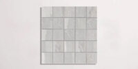 Nasco Stone + Tile Keystone Grigio 2" x 2" porcelain mosaic.