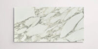 Nasco Stone + Tile Pisa Arabescato 12" x 24" porcelain tile.