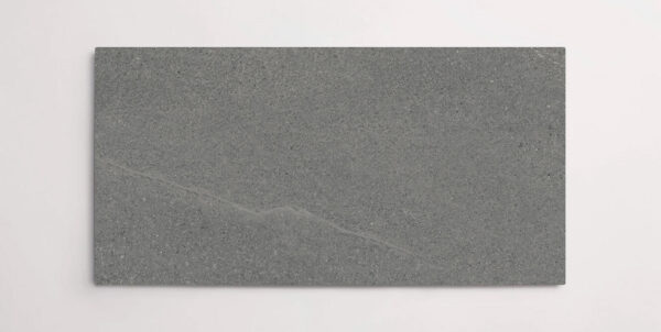 Nasco Stone + Tile Newen Anthracite 24" x 48" porcelain tile.
