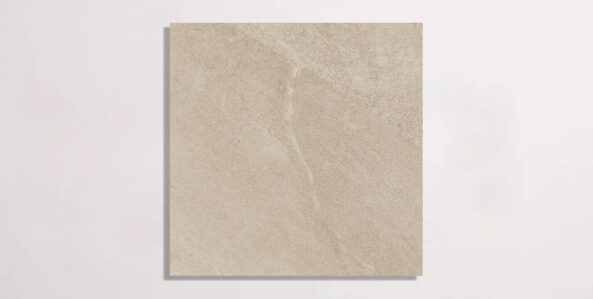 Nasco Stone + Tile Palermo Marsili 2CM limestone-look porcelain paver in brown.